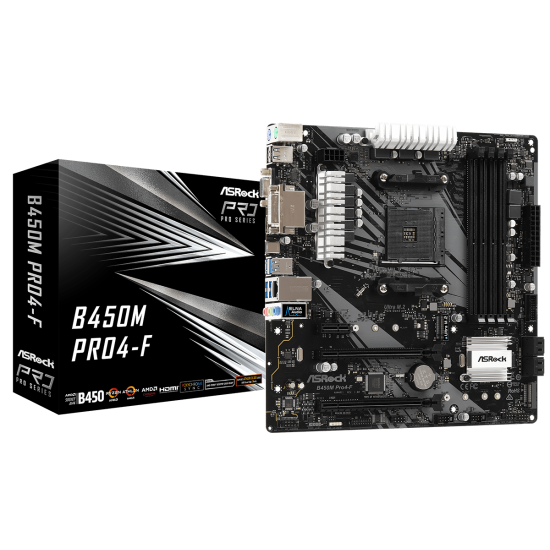 ASRock B450M Pro4 -f